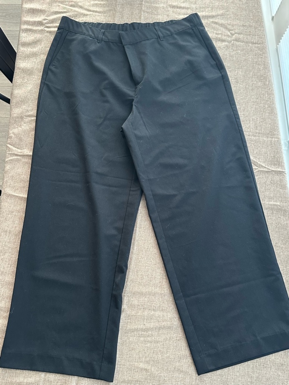 torrid Black Wide-Leg Ponte Pants